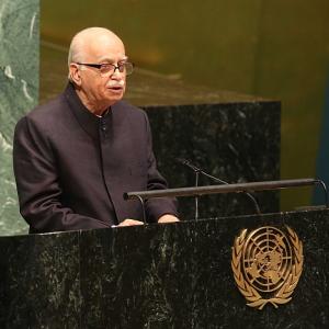 PIX: Advani makes strong case for UNSC reform