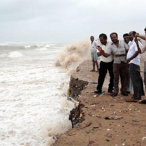 From Chennai: Windy, wet and waiting for Nilam 