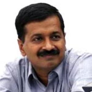 Activists led by Kejriwal protest power tariff hike