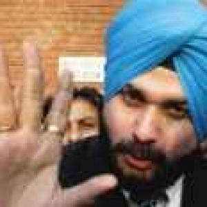 Rajnath calls Sidhu after wife says he won't contest poll