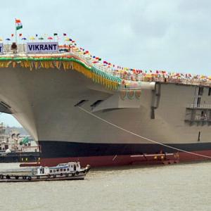 This Indian indigenous aircraft carrier SCARES China