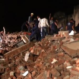PHOTOS: 11 killed in Baroda twin building collapse
