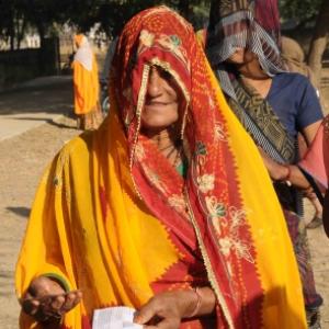 Overwhelming support puts BJP in driver's seat in Rajasthan