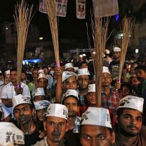 'AAP-Cong alliance aimed at containing BJP'