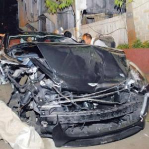 Quizzed on high-end car crash, Mumbai cop says 'write what you want'