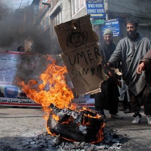 PHOTOS: Violence erupts at Afzal Guru's home town