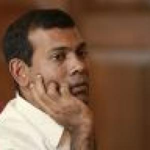 Nasheed leaves Indian Mission on 11th day of his stay