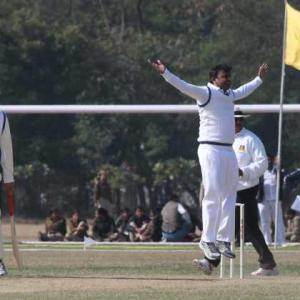 Images: On cricket pitch, Akhilesh Yadav shows he's boss