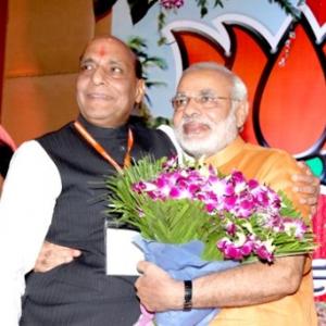 Warning to BJP chief: Modi chops off hands that promote him