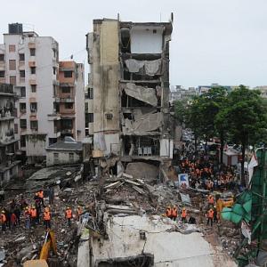 PICS: Mahim building collapse death toll rises to 10