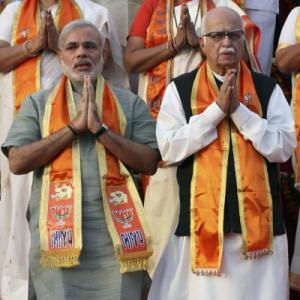 Modi and Advani: The two faces of BJP's Hindutva