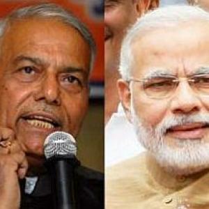 Yashwant finds Modi's Uttarakhand deed 'parochial'