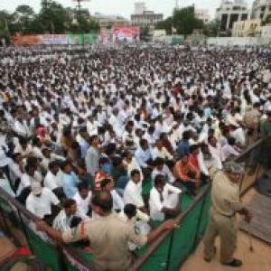 'Nothing less than separate state of Telangana acceptable'