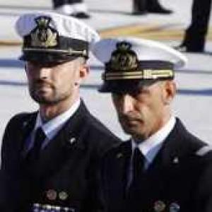 We are happy to go back to work, says Italian marine