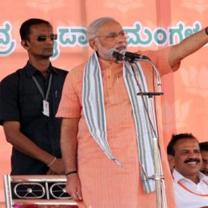Modi in Mangalore: We need a Congress-free India