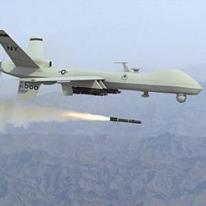 US drone fires two missiles in northwest Pak