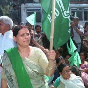 Nitish, not BJP, is RJD's enemy no 1, says Rabri Devi