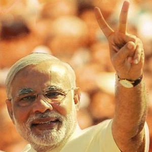 Modi's new slogan: Toilets first, temples later