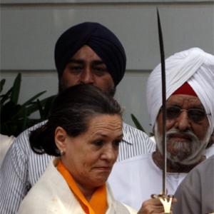 'Sonia shields perpetrators of the Sikh genocide in 1984'