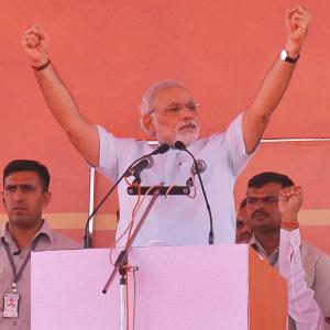 Sonia's 'blind love' for Rahul left country in 'ruins': Modi