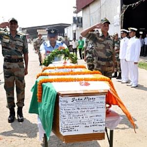 Bodies of two INS Sindurakshak officers brought to Assam