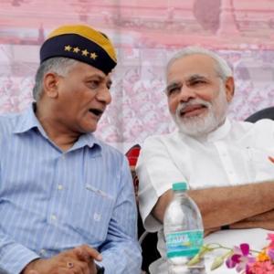 UPA targeting V K Singh for sharing dais with Modi: BJP