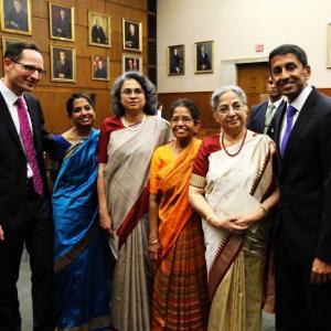 PICS: PM's family at Sri Srinivasan's swearing-in as top US court judge