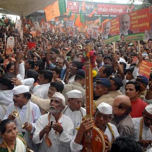 Mumbai gives Narendra Modi a welcome to remember!