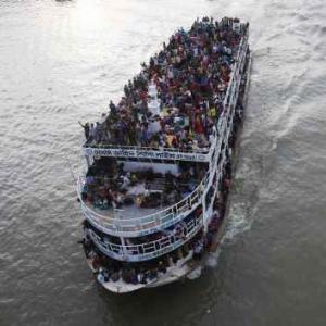 Ferry with 250 passengers onboard sinks in Bangladesh