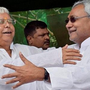 Will stick with Lalu to keep BJP away: Nitish