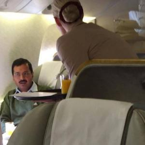 No longer an aam aadmi? Kejriwal draws flak for business class flight