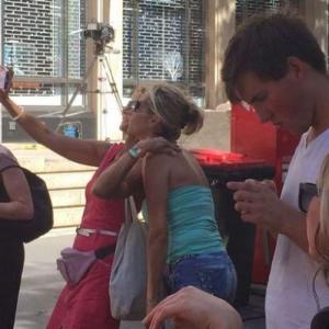 SHOCKING! Tourists pose for selfies at Sydney hostage spot