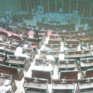 Three MLAs walk out of Congress over Telangana issue