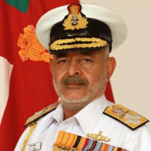 Ex-Navy chief's resignation treated as voluntary retirement