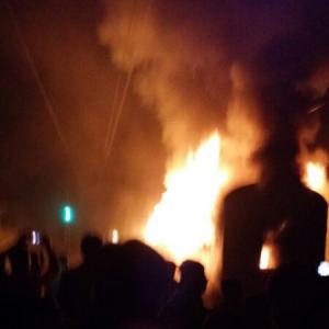 Photos: Mumbai-Dehradun Express catches fire, 9 killed