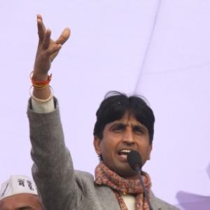 Cong workers attacked AAP supporters, damage vehicles: Kumar Vishwas