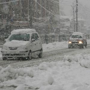 PHOTOS: Massive snowfall cuts off Kashmir from rest of India