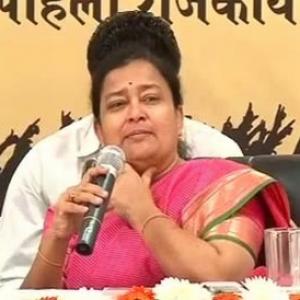 Blame women also for getting raped, says NCP leader. BOO her!