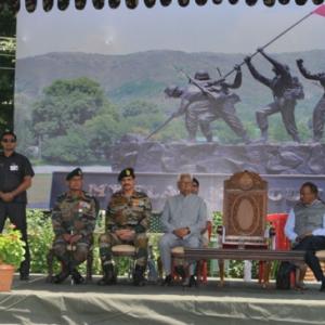 Strong army necessary for peace, says Modi