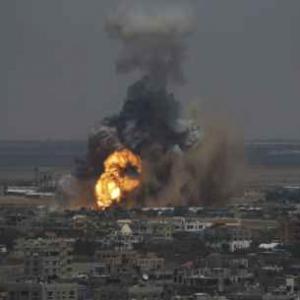 37 killed as Israel bombs Gaza, Hamas fires rockets