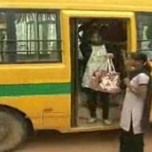 Bangalore school reopens; parents drop kids to ensure safety