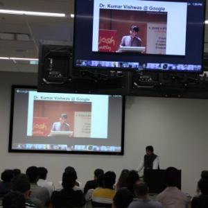 Look who turned up at Google? Kumar Vishwas!