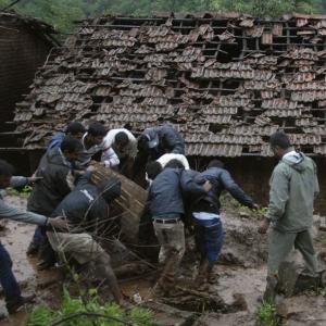 Pix: Pune landslide toll rises to 41, hopes of finding survivors fade