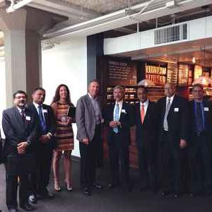 Indian ambassador visits Microsoft, Starbucks office in California
