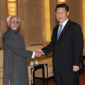 Ansari holds talks with Xi; India, China sign 3 MoUs