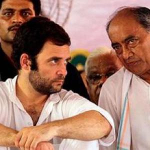 Rahul not PM material, says BJP; Cong plays down Digvijay remark