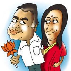 Behind Paresh Rawal's rise is the wife