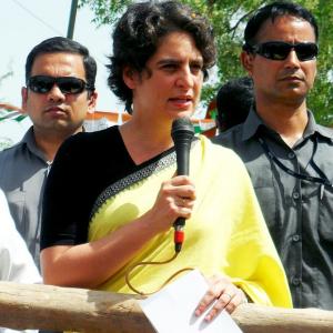 Dirty books on my family are being distributed in Amethi: Priyanka