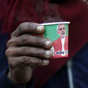 In Varanasi, chai pe charcha is just about Modi