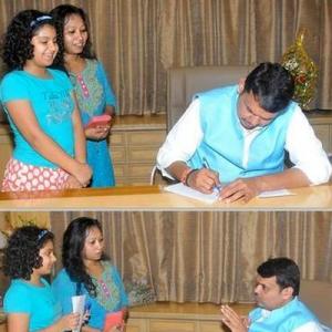 How 11-yr-old Drishti got to quiz Maharashtra CM for school project